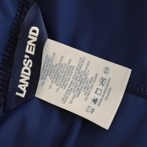 Lands' End Athletic/Swim Skort - Picture 3 of 6